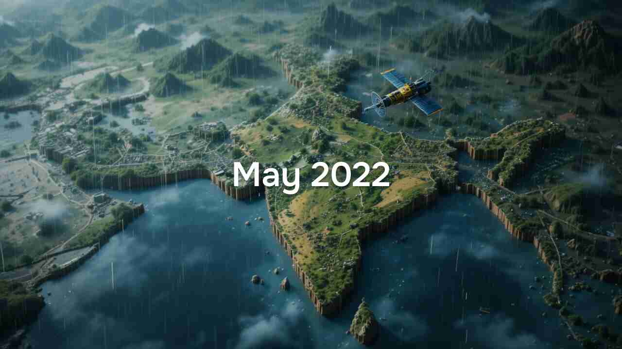 Daily Rainfall data of May 2022 from India Meteorological Department (IMD GRID MODEL) Agency